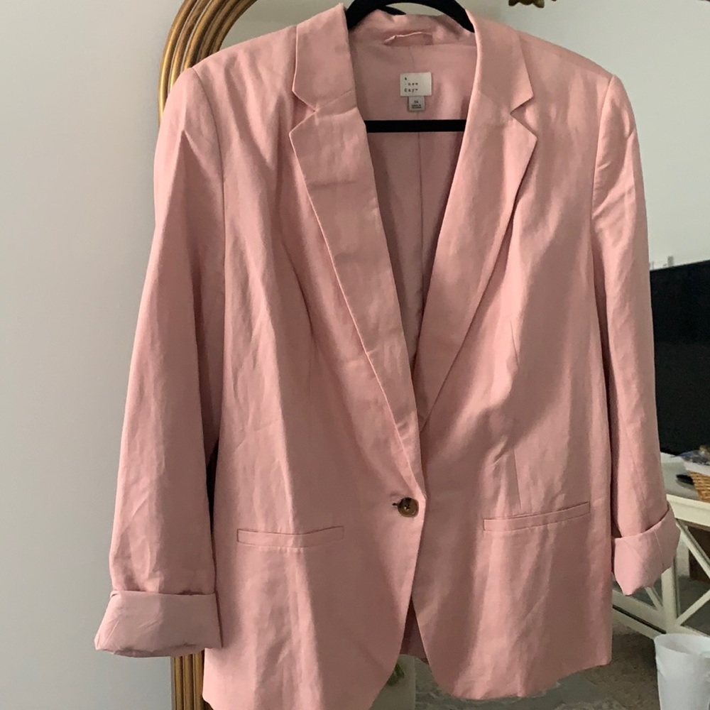 Pink a new day blazer